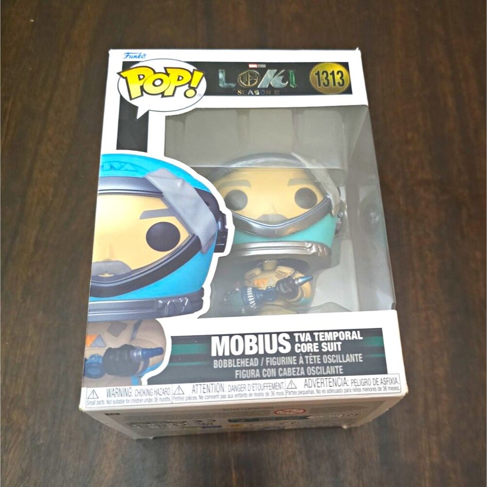 Funko Pop! Marvel Loki Season 2: Mobius TVA Temporal Core Suit #1313